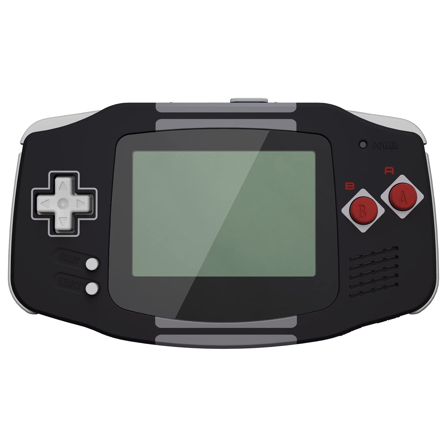 eXtremeRate IPS Ready Upgraded Carcasa para Gameboy Advance Funda Protector Placa Cubierta con Botones para GBA-Compatible con IPS & LCD Estándar-NO Incluye Consola & Pantalla IPS(Clásicos NES)