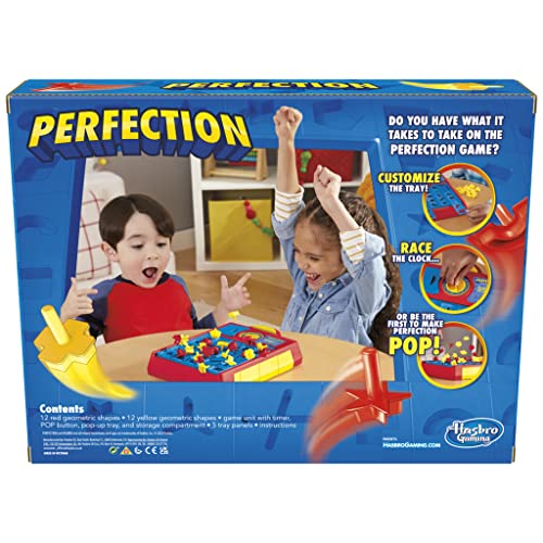 Juego de Mesa Hasbro Gaming Destreza - Personaliza la Bandeja con más de 250 Combinaciones - Juego Infantil - Juego para 1 o más Jugadores
