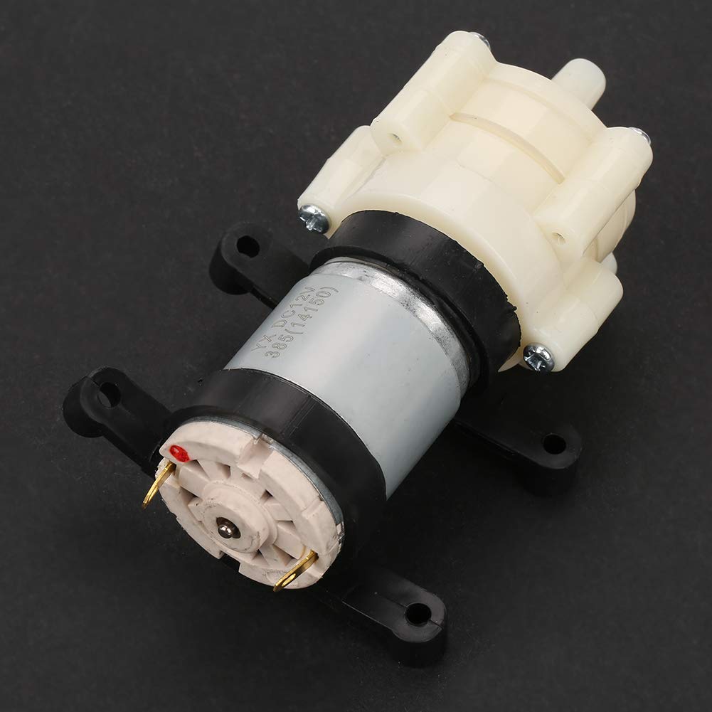 Bomba de Agua Dulce de 12 V CC, Mini Bomba de Succión de Agua de Diámetro Eléctrica para Máquina de Té, Refrigeración y Tanque de Peces
