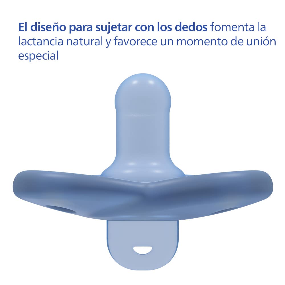 Chupón Philips Avent Azul Soothie para Niño 0-6 Meses