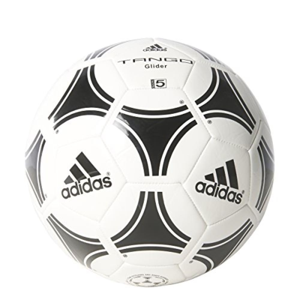 Balón de Fútbol Adidas Blanco Negro Tamaño 4 Tango Glider