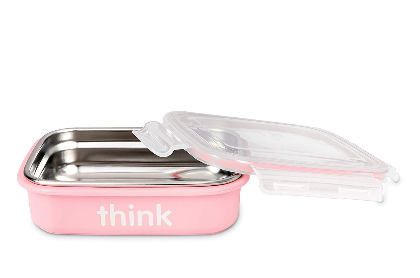 Juego de Alimentación thinkbaby Rosa Libre de BPA