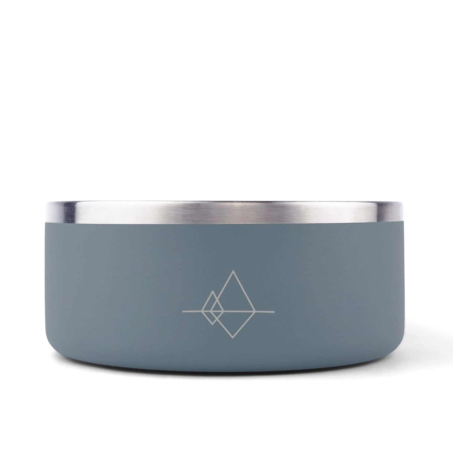 MADE TO ROAM Premium Everest Bowl – Cuenco de Acero Inoxidable de Doble Pared Aislado al vacío para Perro con Agarre Antideslizante (Virginia Mountains, 32 oz)