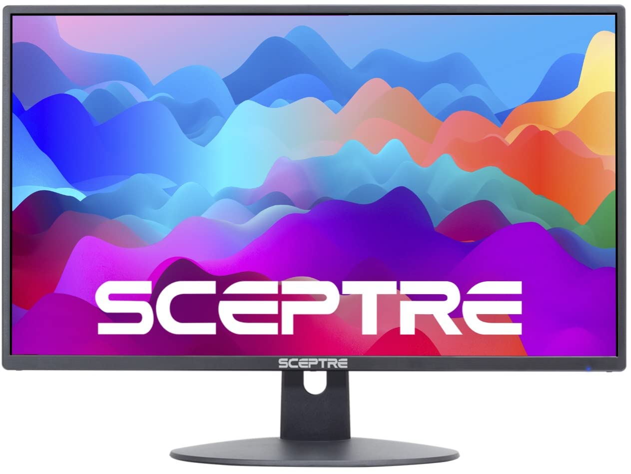 Monitor LED Gaming Sceptre Negro 24 Pulgadas FHD 75Hz con Altavoces Integrados