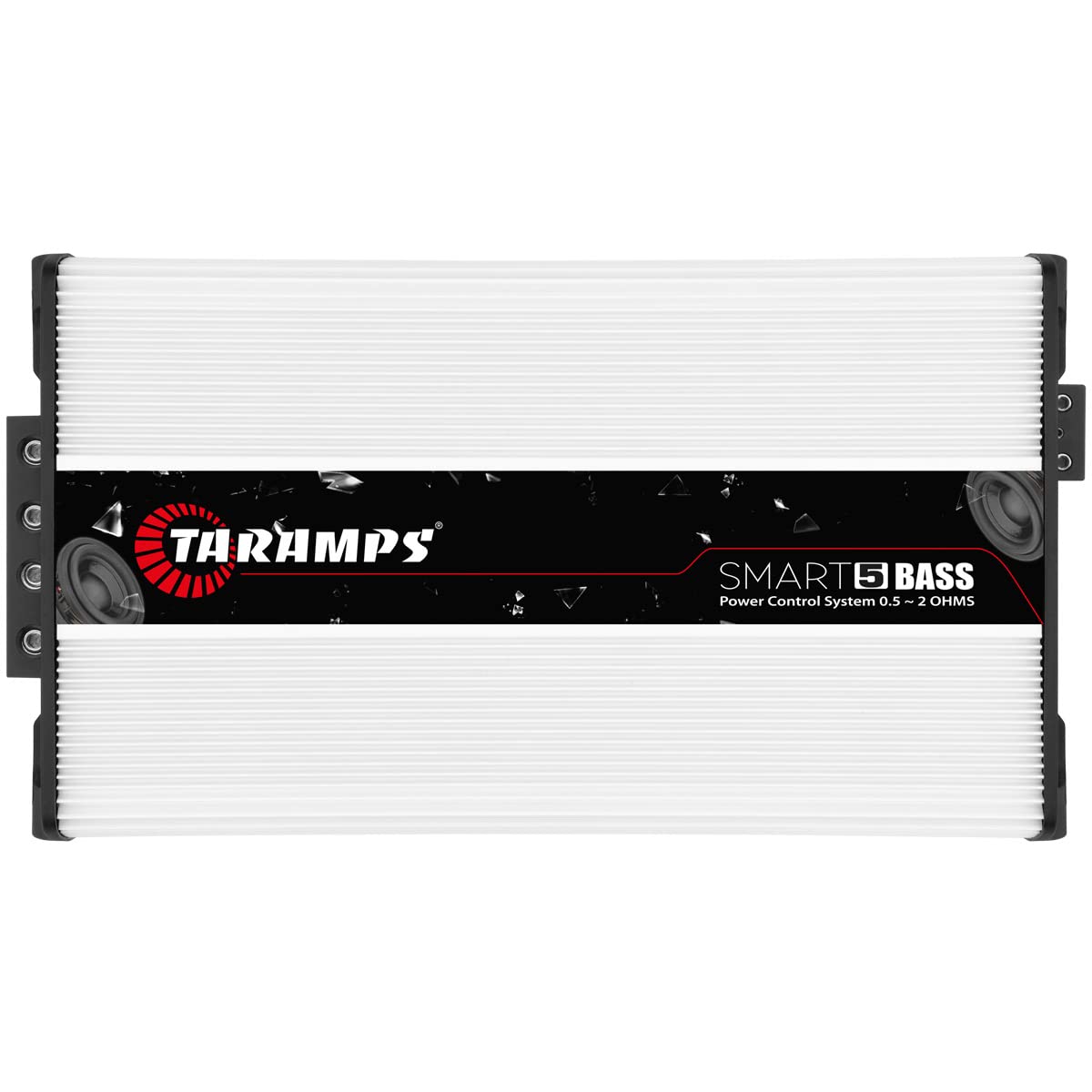 Amplificador de Graves Taramps Smart 5 Negro Multiimpedancia 5000 Vatios RMS Clase D Monobloque