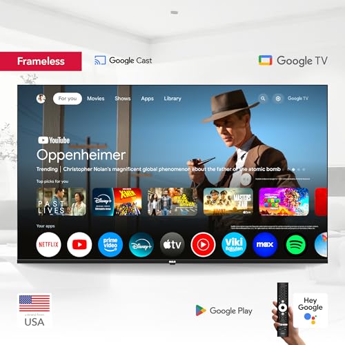 RCA Pantalla de 65" MultiTuner HD TV GoogleTV Operating System 2025 - Modelo R65M-U4G