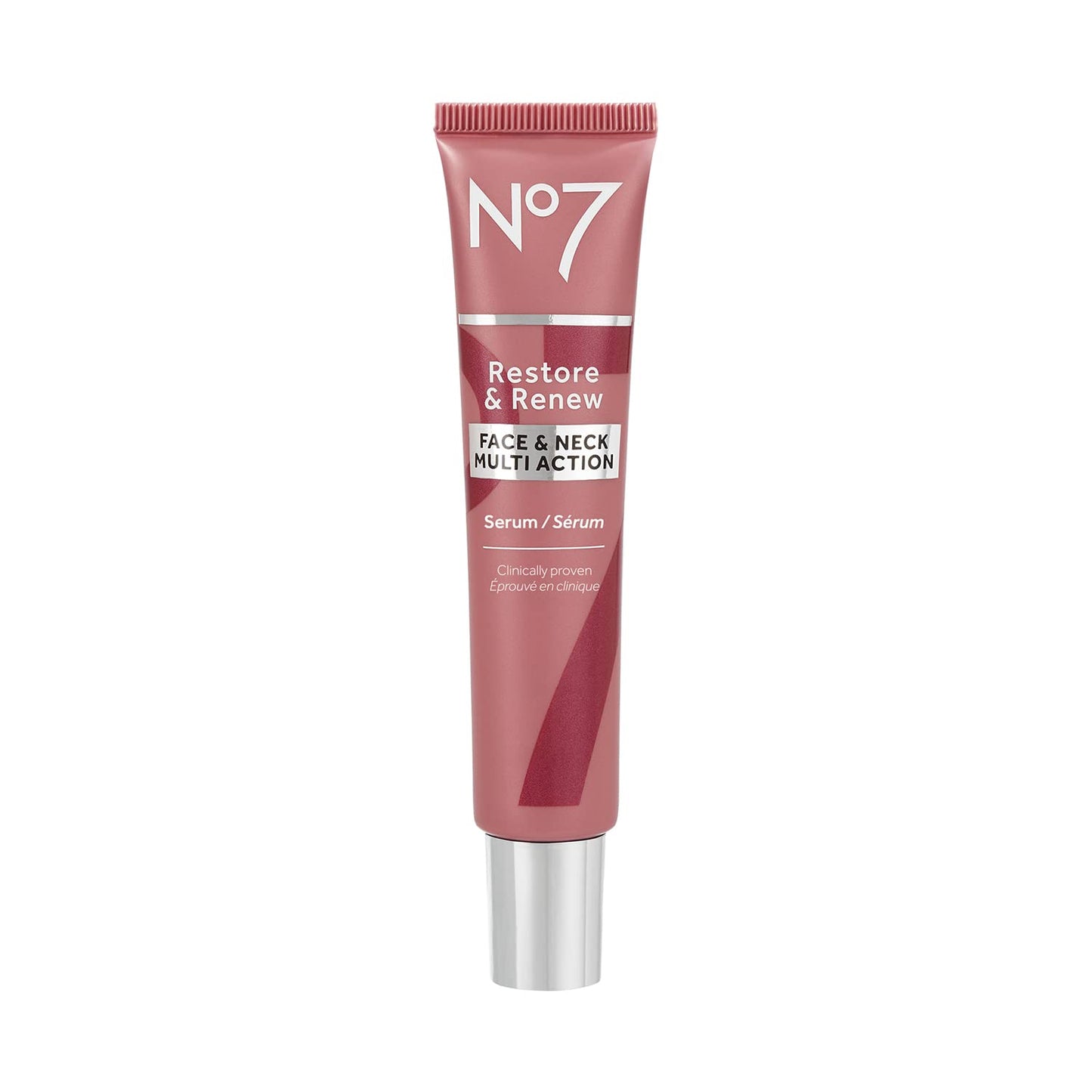 No7 Restore & Renew Face & Neck Multi Action Serum - 1oz