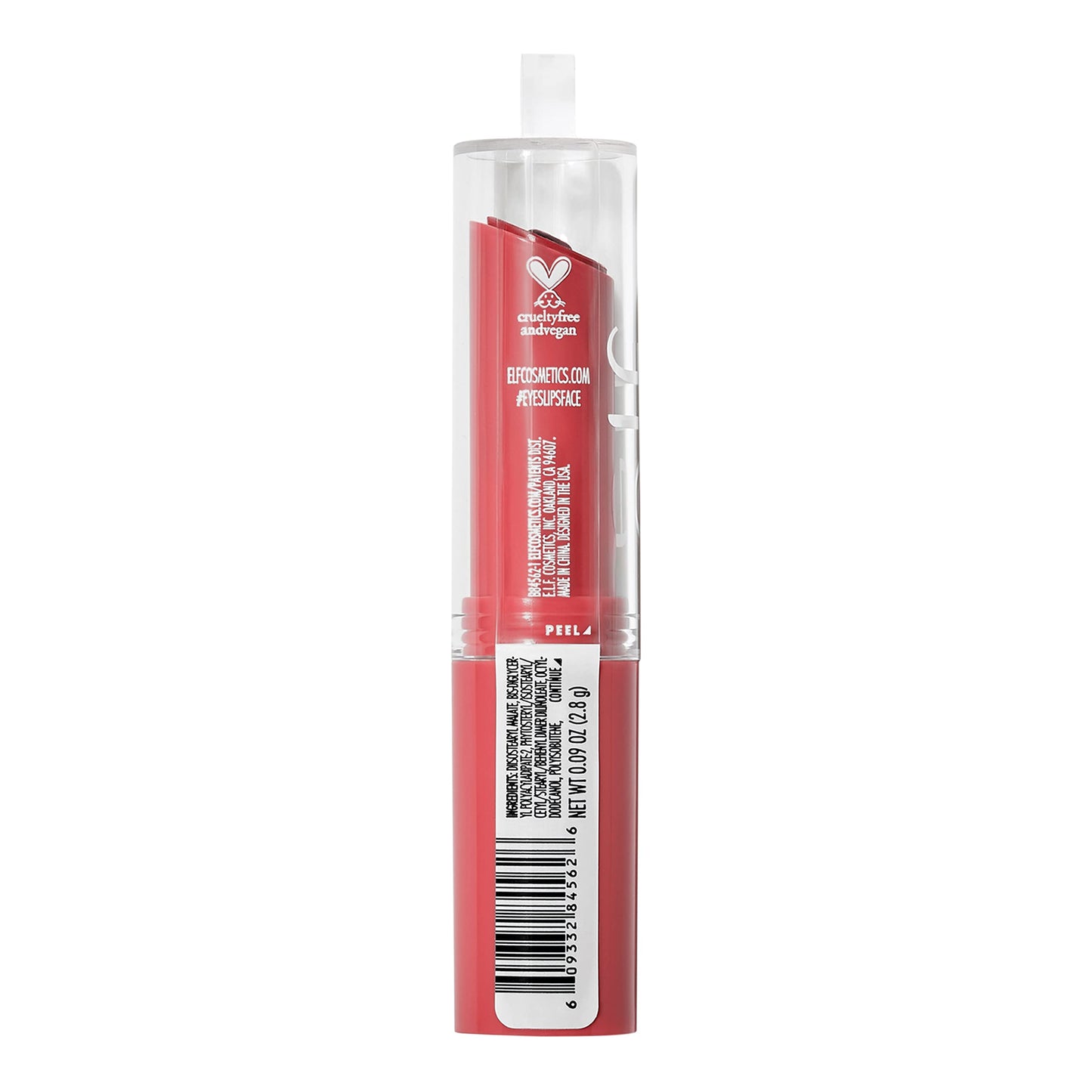 E.L.F. - Hydrating Core Lip Shine, Bálsamo Labial Acondicionador Y Nutritivo, Lápiz Labial Teñido De Color Transparente, Joyful, 0.09 Oz
