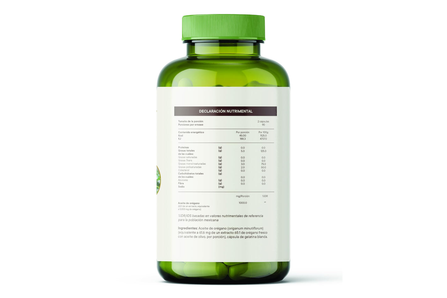 Aceite de Oregano Danoma 180 Cápsulas 5000mg