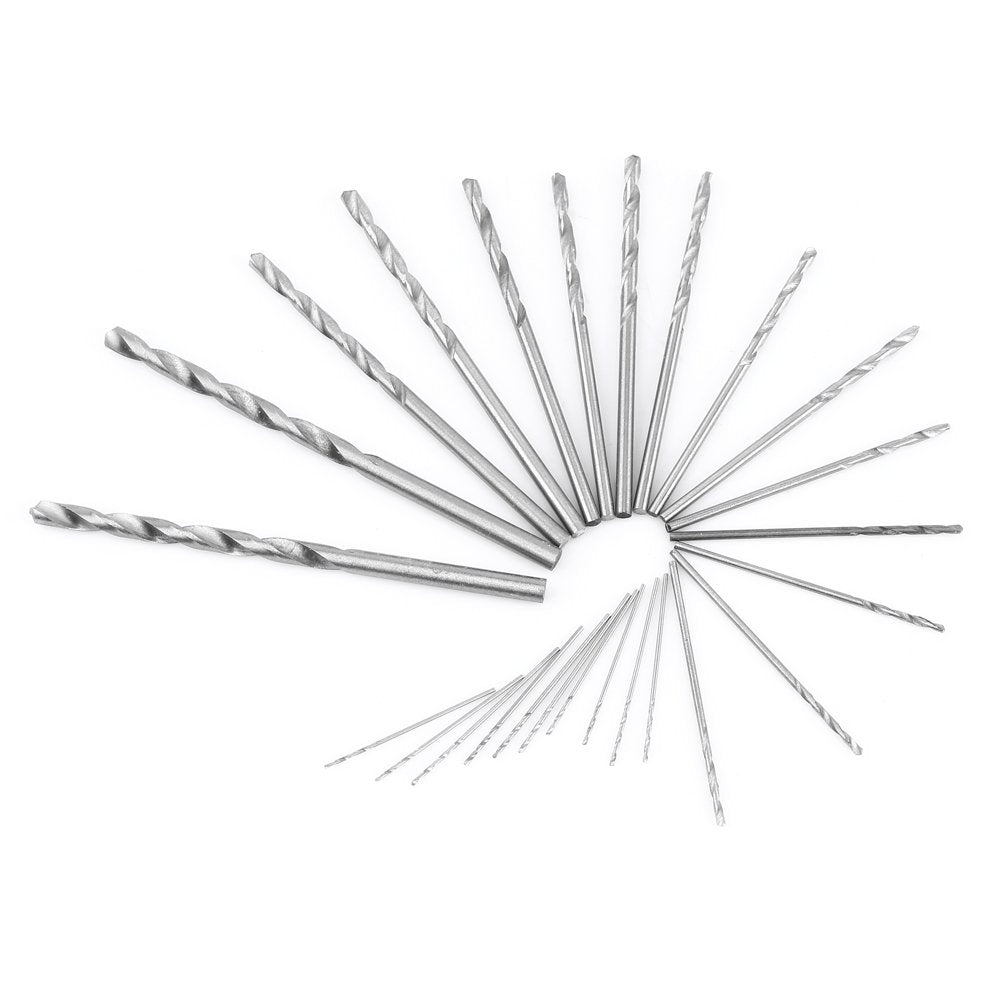 Juego de taladro de mano con tornillo tornillo con 25 puntas torcidas, mini herramientas giratorias micro ideales para modelos y pasatiempo,Taladro manual,Taladro mano,Juego brocas(negro)