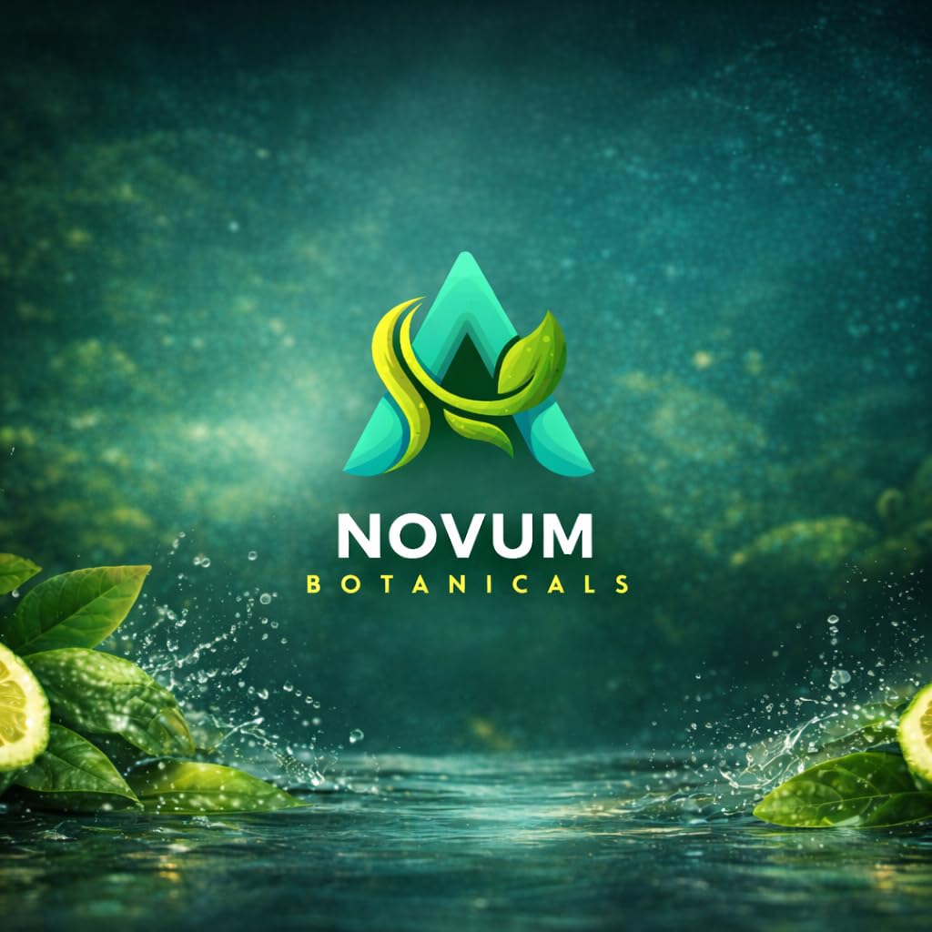 Shampoo de Bergamota con Minoxidil al 7% Shampoo 500 ml Novum Botanicals Champú Anticaspa Libre De Sulfatos y Parabenos Hecho de Ingredientes Naturales Con Aceite de Coco y Keratina