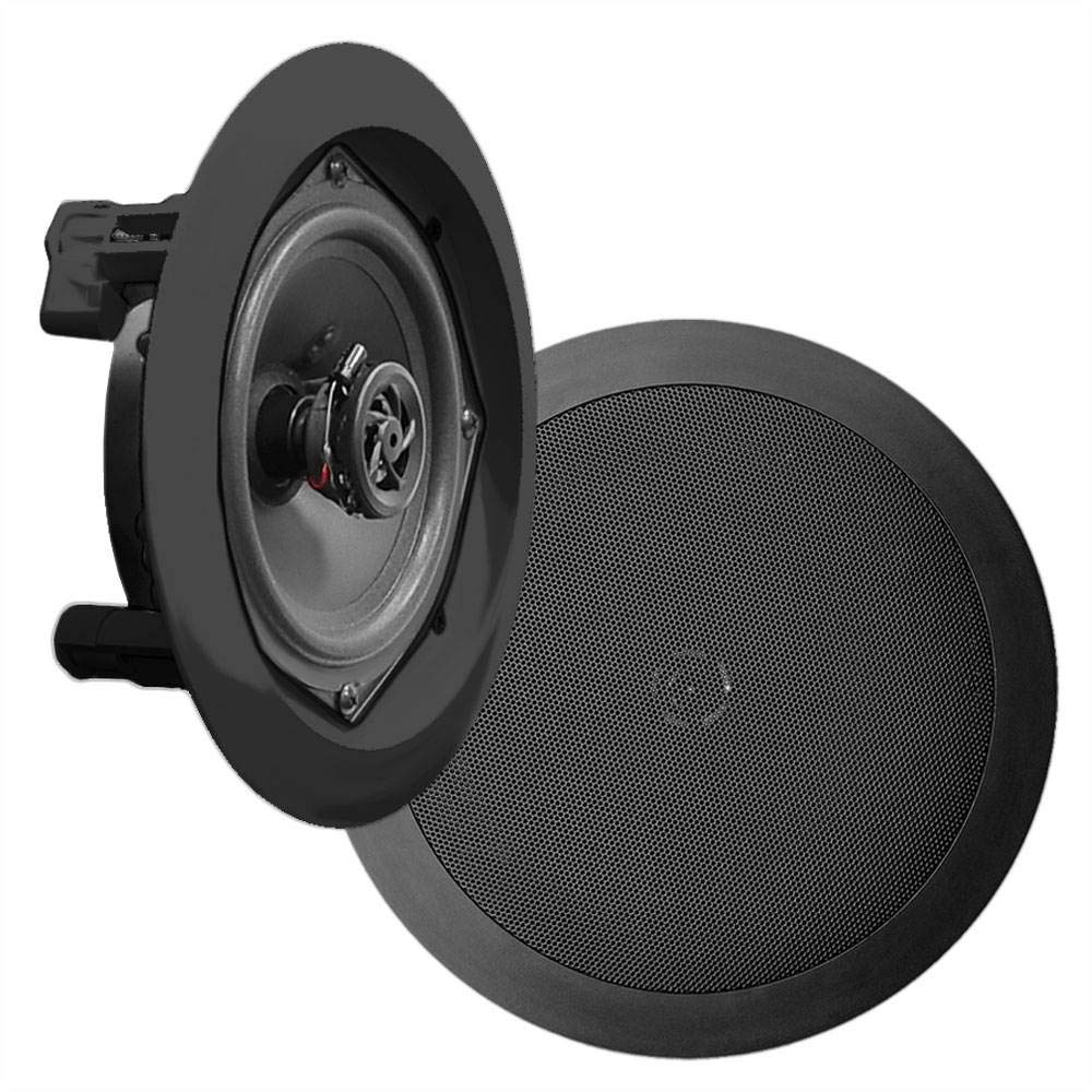 Bocinas Empotrables Pyle Blanco con Tweeter de Polímero y Potencia de 150 Watts