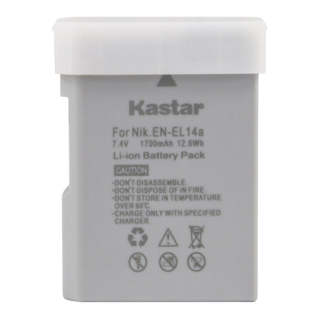 Kastar Batería En-el14a En El14 para Nikon D3300 D3200 D5300 D5200