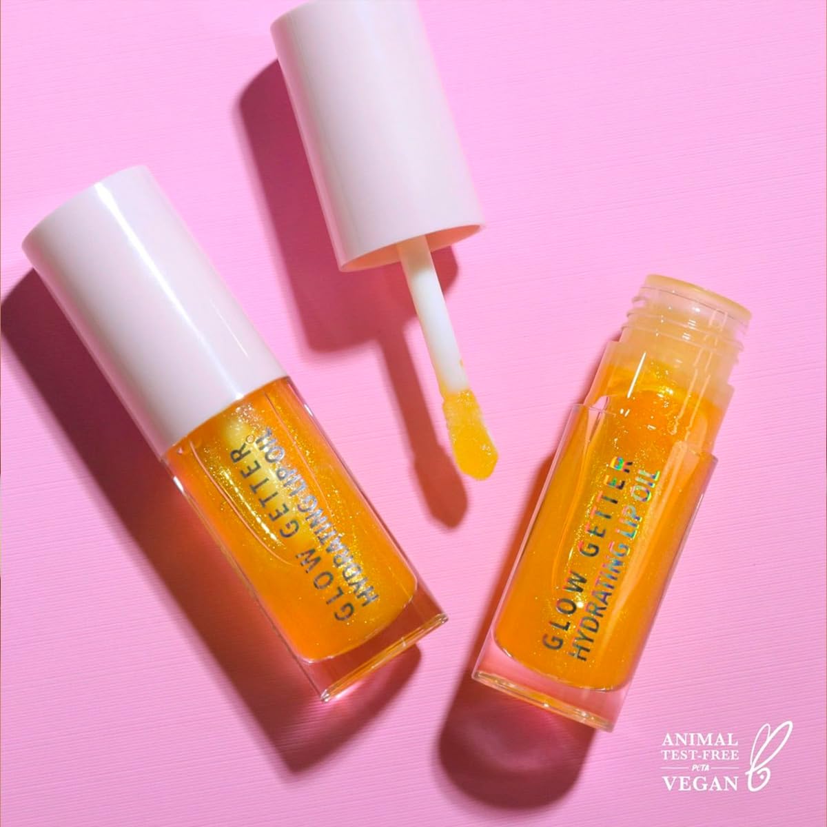 Moira Glow Getter Hydrating Lip Oil Aceite Labial Hidratante Varios Tonos (GLEAM GLOW)