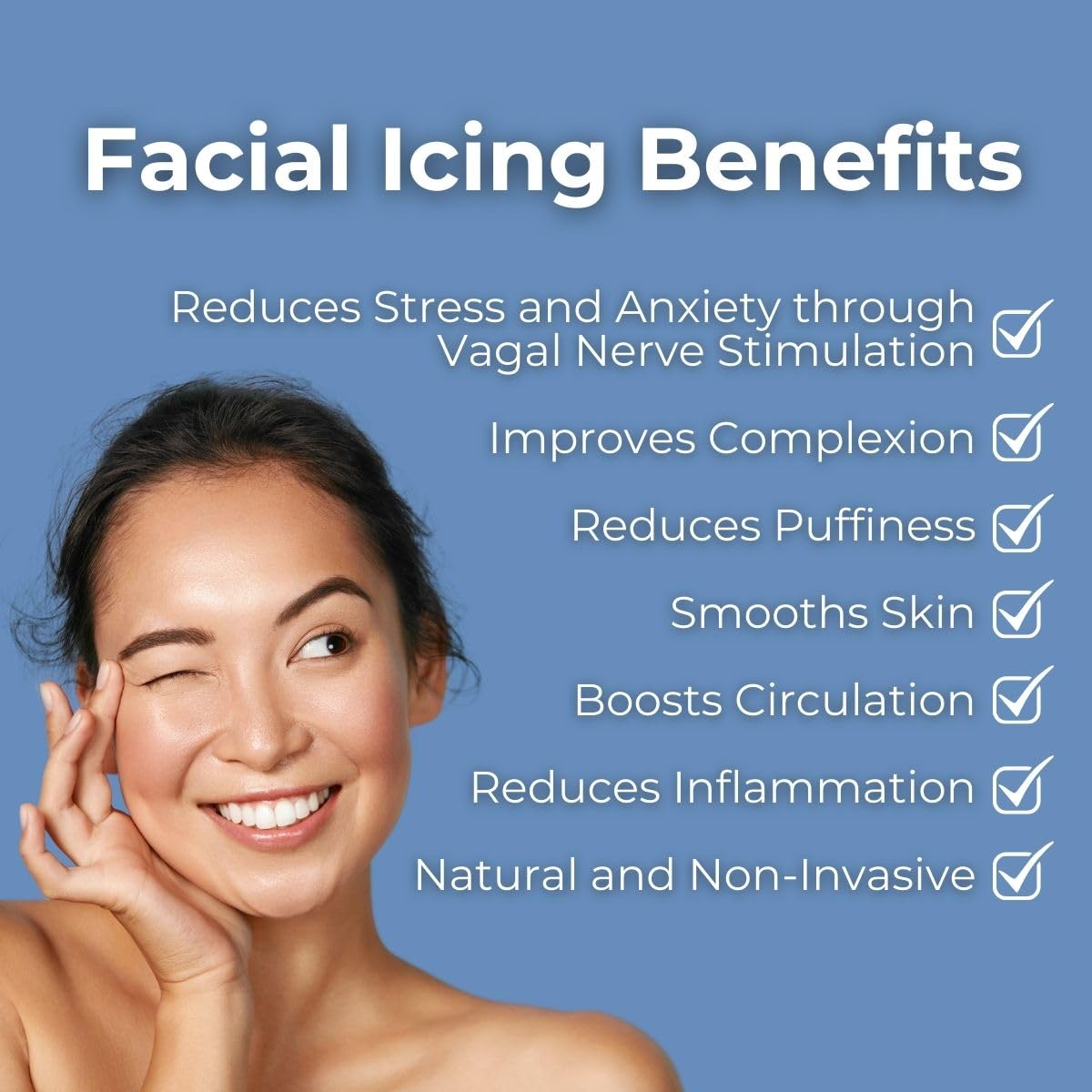 Facial Cold Plunge | Collapsible Bowl For Face Ice Bath with Built-In Icetray | Facial Ice Therapy for Acne Relief, Vagus Nerve Stimulation, and Pore Shrinking.