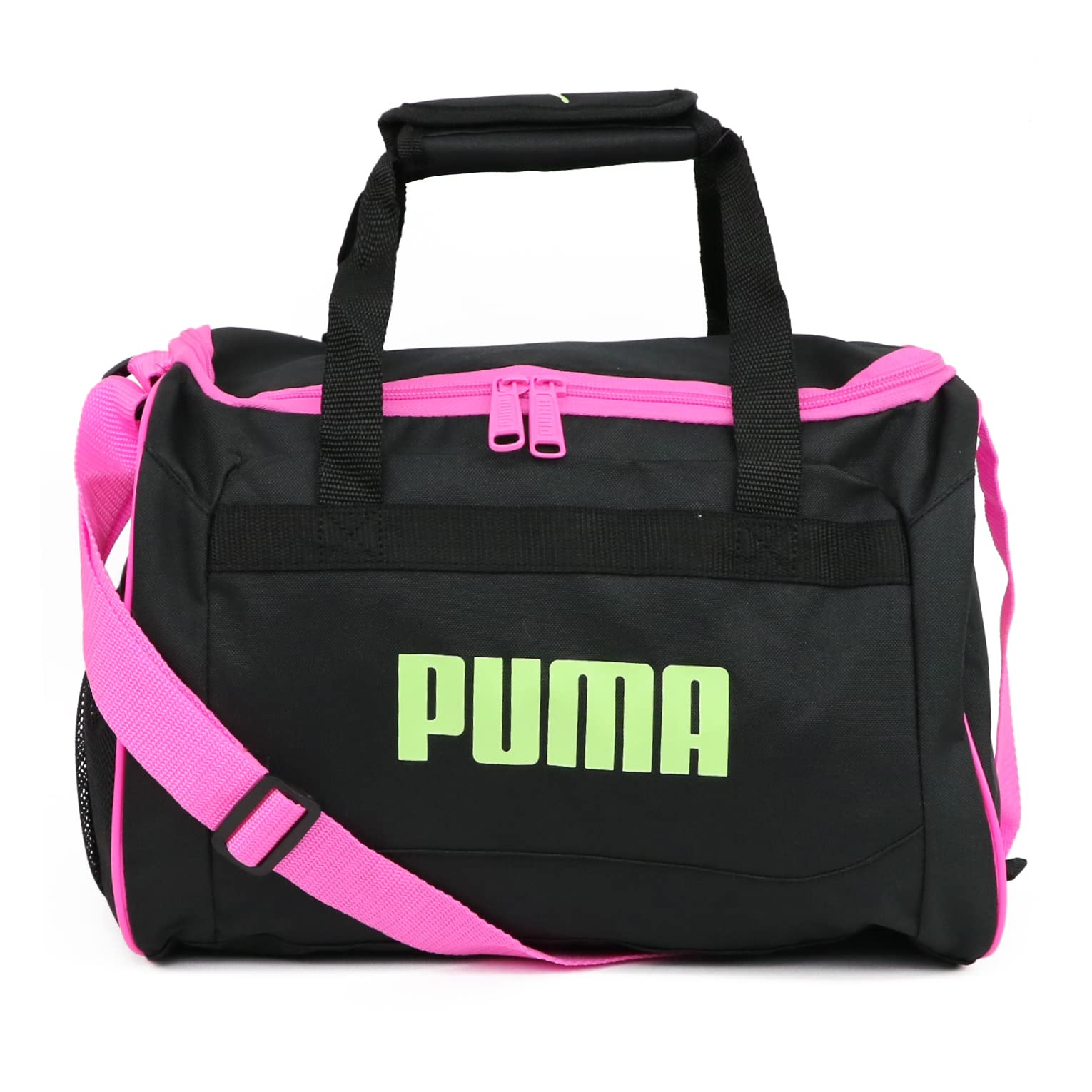 Bolsa de Lona PUMA Negro Rosado Brillante Talla Única para Niños