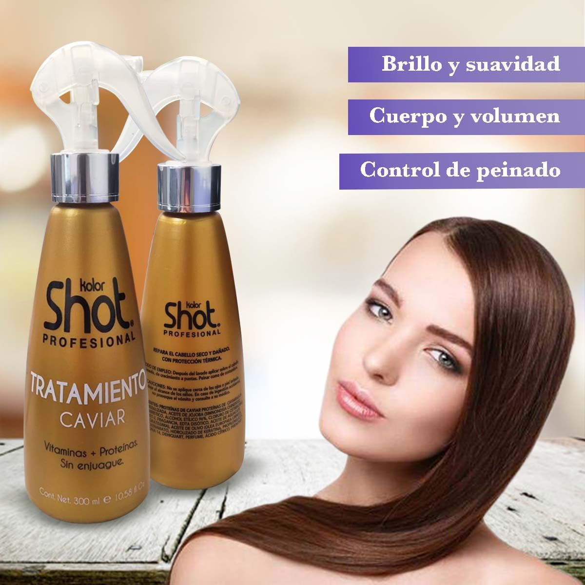 Tratamiento Capilar Caviar Humectante Hidratante para Cabello Seco y Maltratado