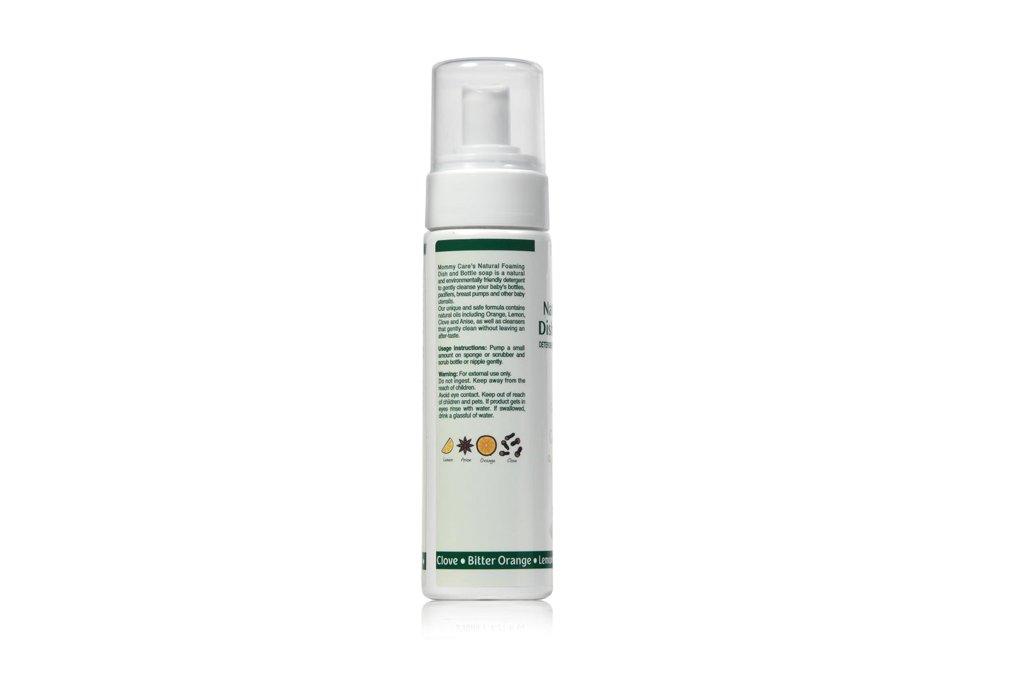 Jabón de Biberones y Chupetes Mommy Care - Hipoalergénico, Con Ingredientes Naturales y Orgánicos (200 mililitros)