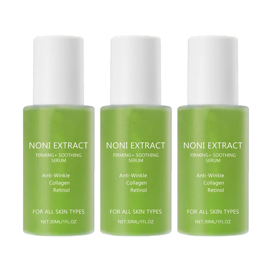 Serum Facial de Extracto de Noni para Rejuvenecer y Suavizar la Piel - Pack de 3, 30ml