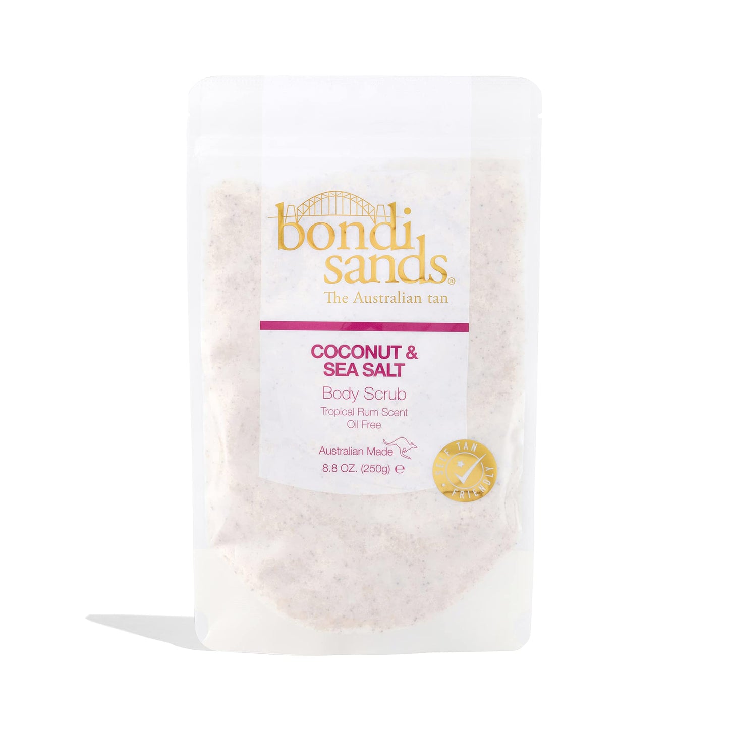 Bondi Sands Coconut & Sea Salt Body Scrub | Oil-Free Formula Gently Exfoliates and Removes Impurities with Coconut Husk & Walnut Shell