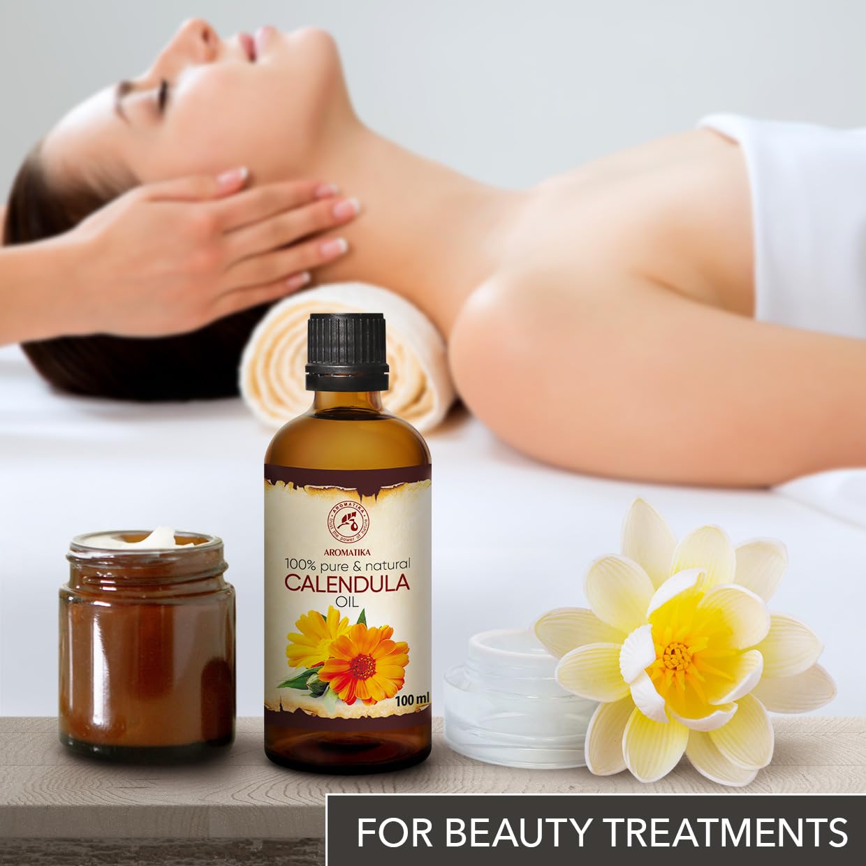 Aceite de Caléndula Orgánico Natural Bioactivo para Piel Radiante