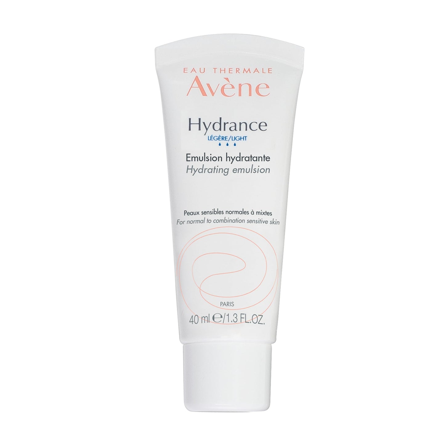 Eau Thermale Avene Hydrance LIGHT Hydrating Emulsion, Daily Face Moisturizer Cream, Non-Comedogenic, 1.3 oz.