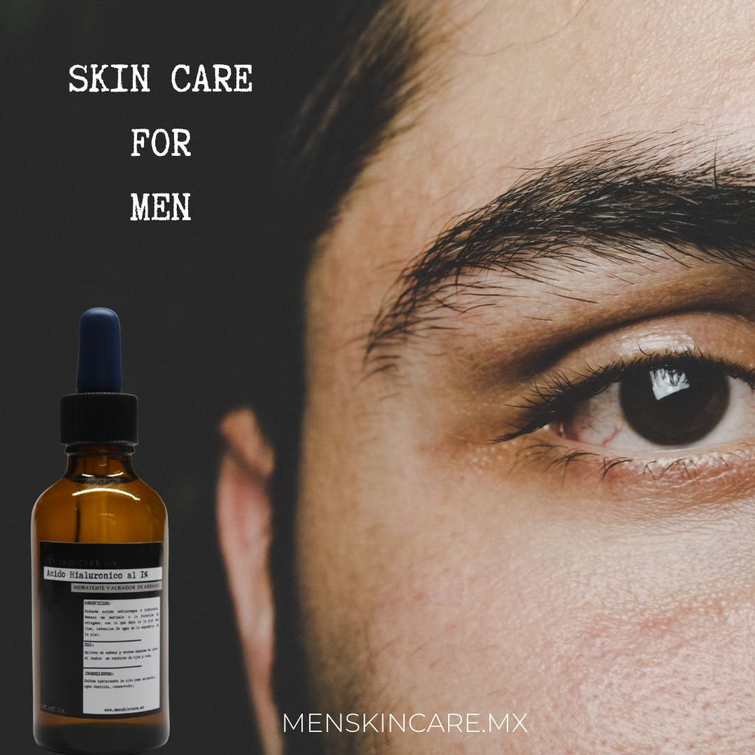 Sérum Ácido Hialurónico 1% 30ml: Potente Hidratación para Rostro y Ojos. Fórmula No Grasa y de Absorción Rápida para Día y Noche. ¡Luce una Piel Radiante!