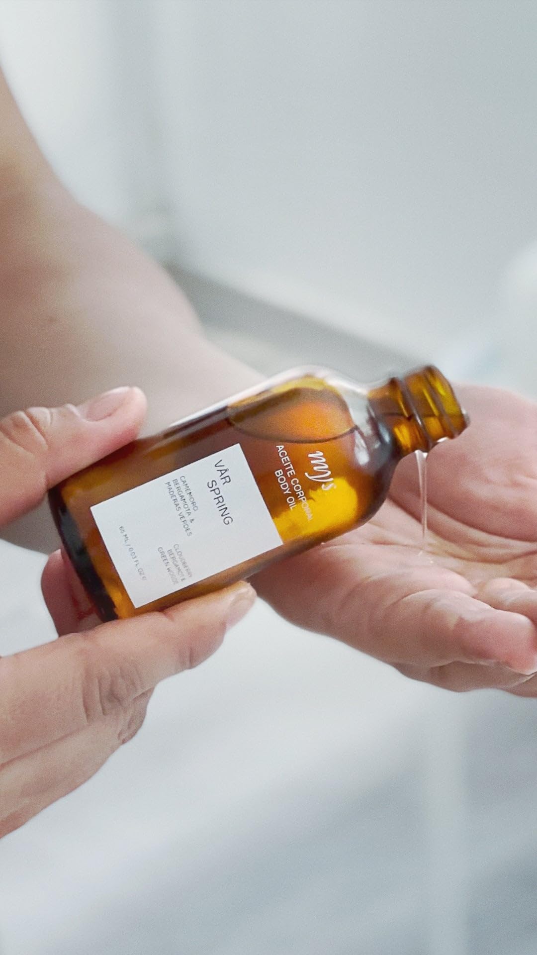 Aceite Corporal Mys Invierno Hidratante Seco