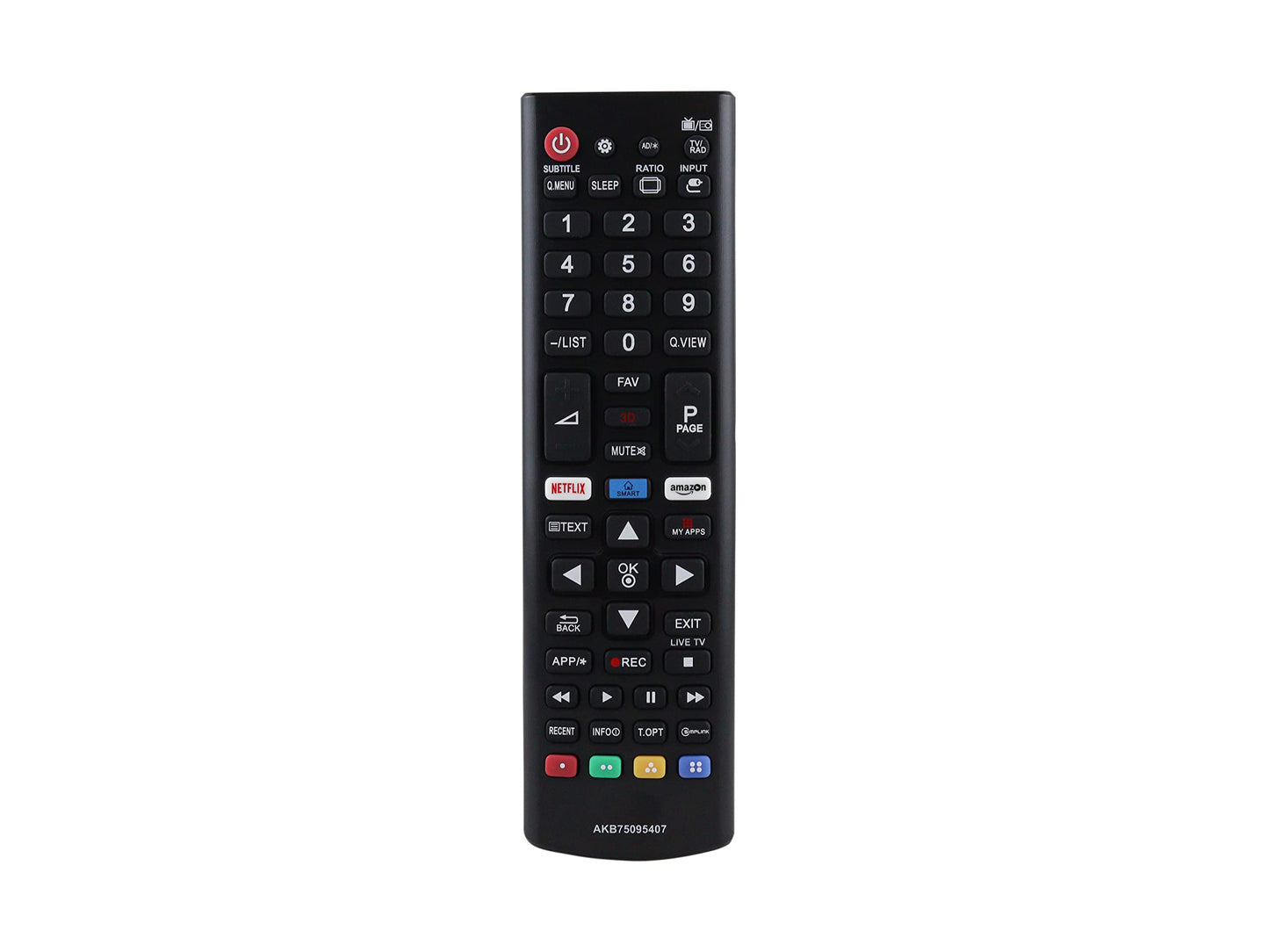 CONTROL EXPERT - Control Compatible con LG Universal Smart TV AKB75095307 AKB75095308 AKB74915304 AKB75375604