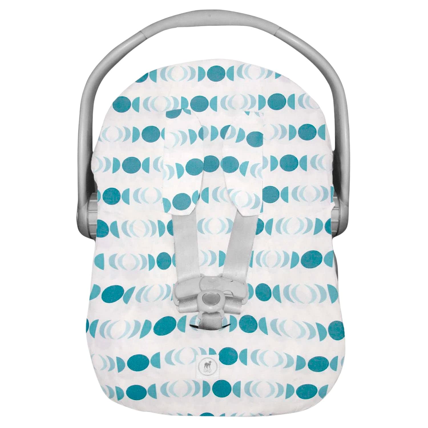 Funda para Porta Bebé Nap Baby Lunares 100% Algodón Hipoalergénica con Resorte Ajustable