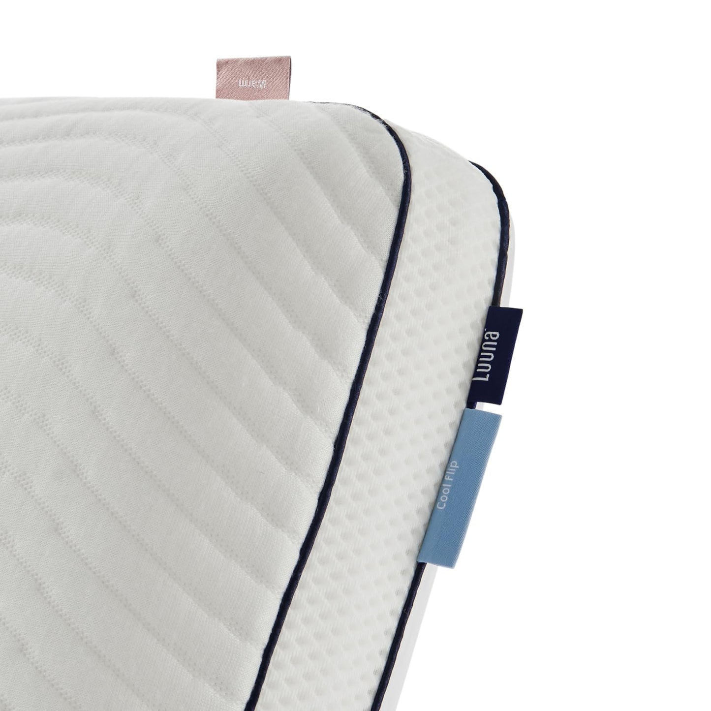 Luuna Almohada Cool Flip, Estándar, Reversible con un Lado Cálido y Otro Fresco para Cada Época del Año, Suavidad y Frescura Garantizada, Hecho en México