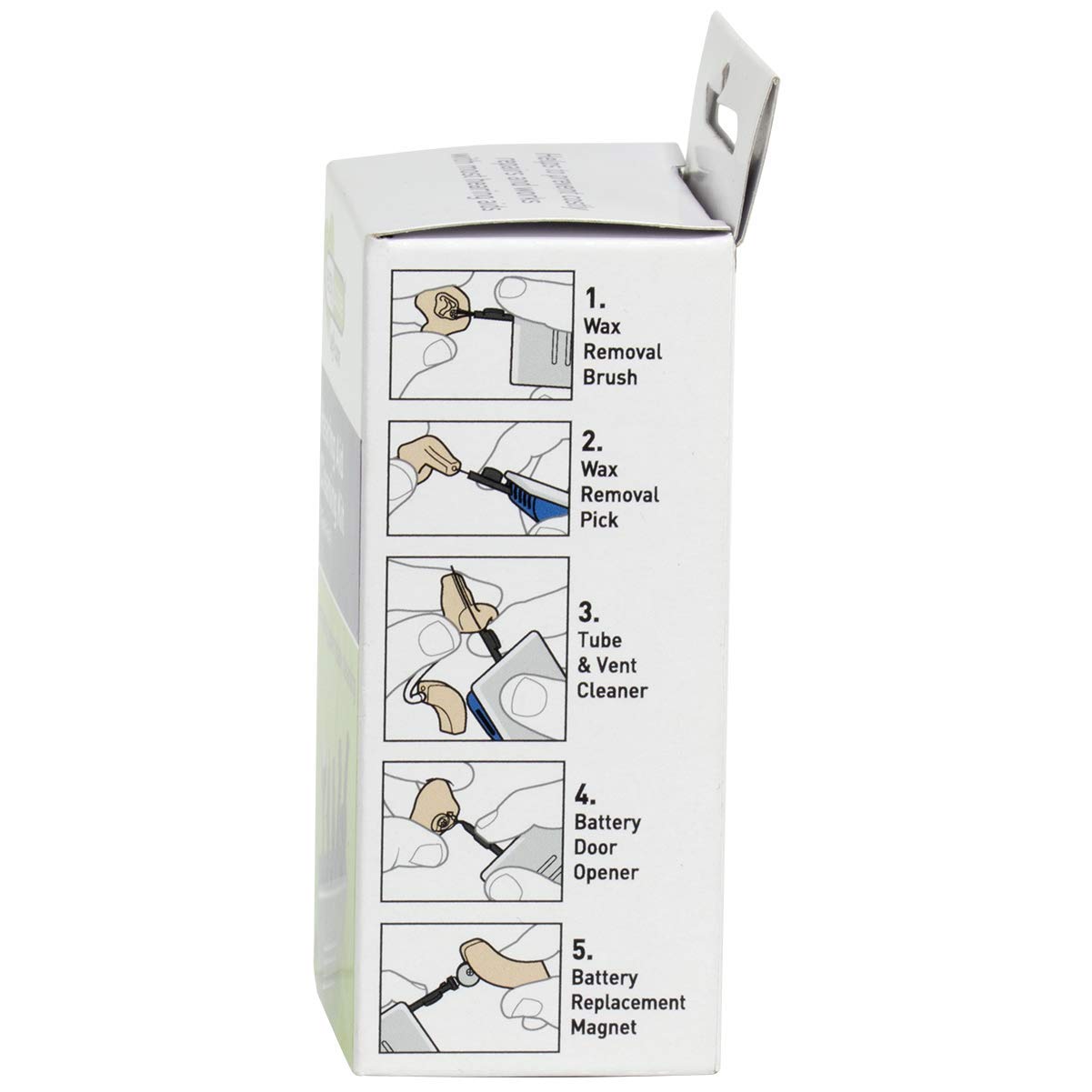 Health Enterprises Audio Kit Hearing Aid Cleaner