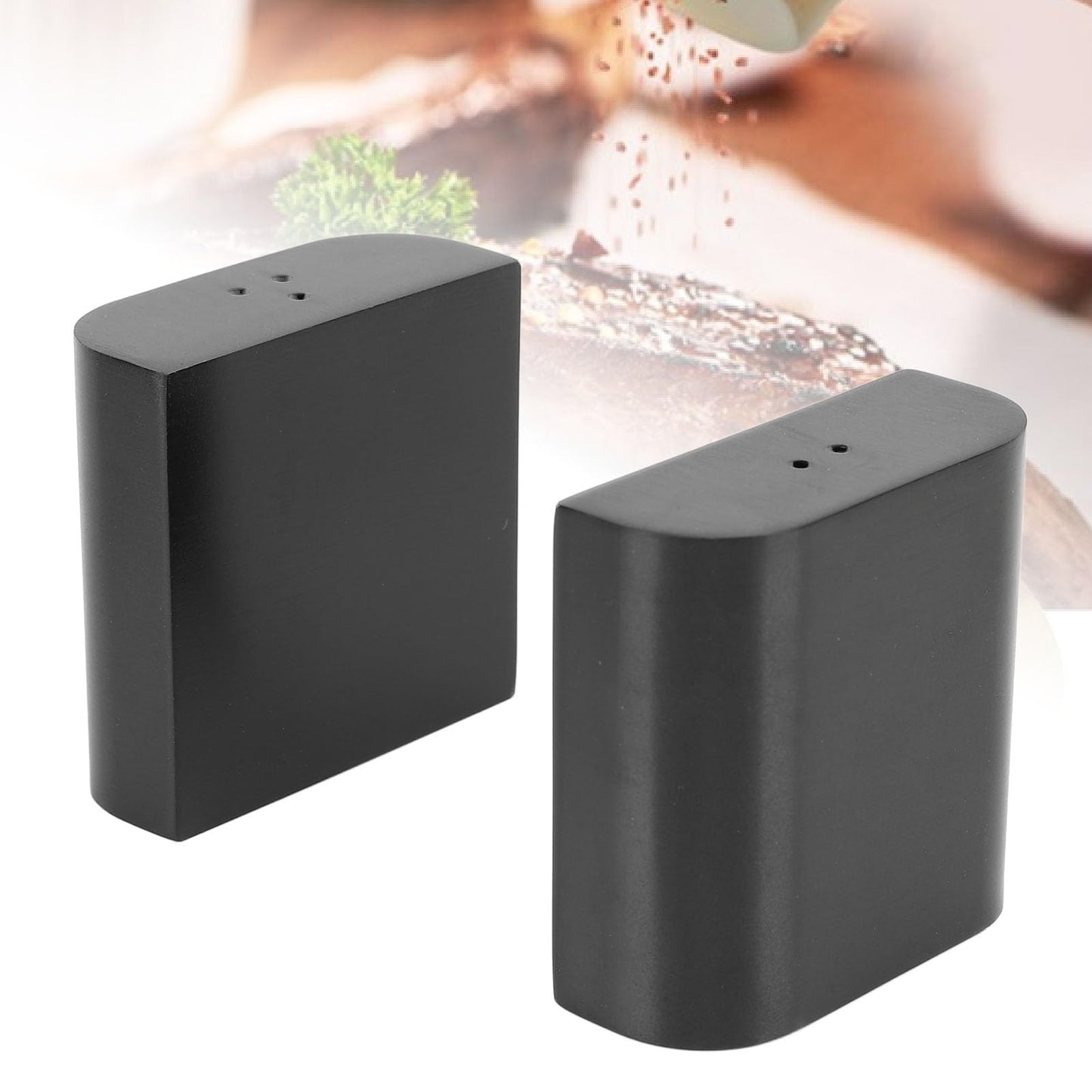 Juego de Salero y Pimentero, Tarro de Condimento de Acero Inoxidable 304 para Sales, Especias, Azúcar, Chile en Polvo, Botella de Condimento para Cocina Al Aire Libre, Elegante y
