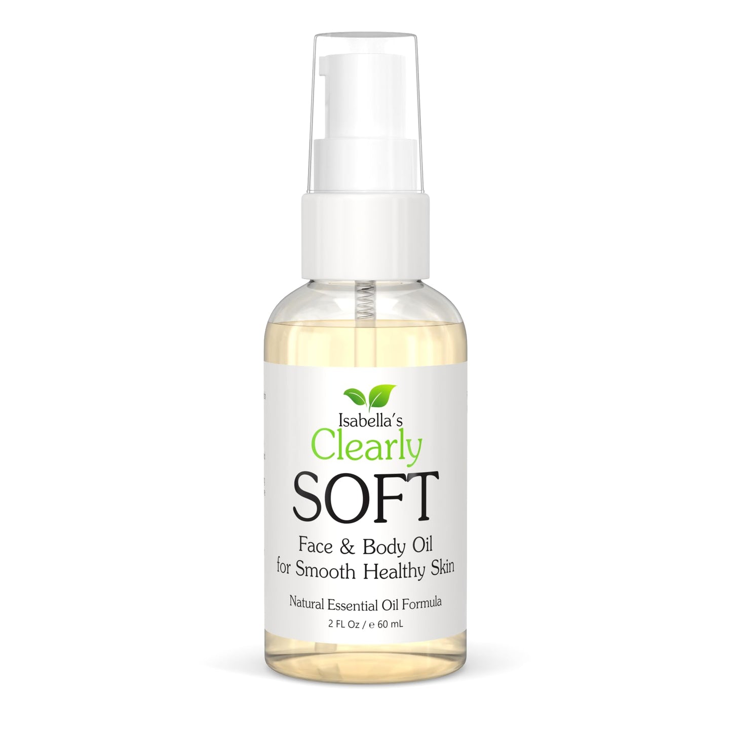 Clearly SOFT aceite facial y corporal | Hidrata, humecta y calma la piel seca sensible, eczema, psoriasis | Mezcla de aceites esenciales naturales para una piel suave y saludable | Aroma fresco y delicado.
