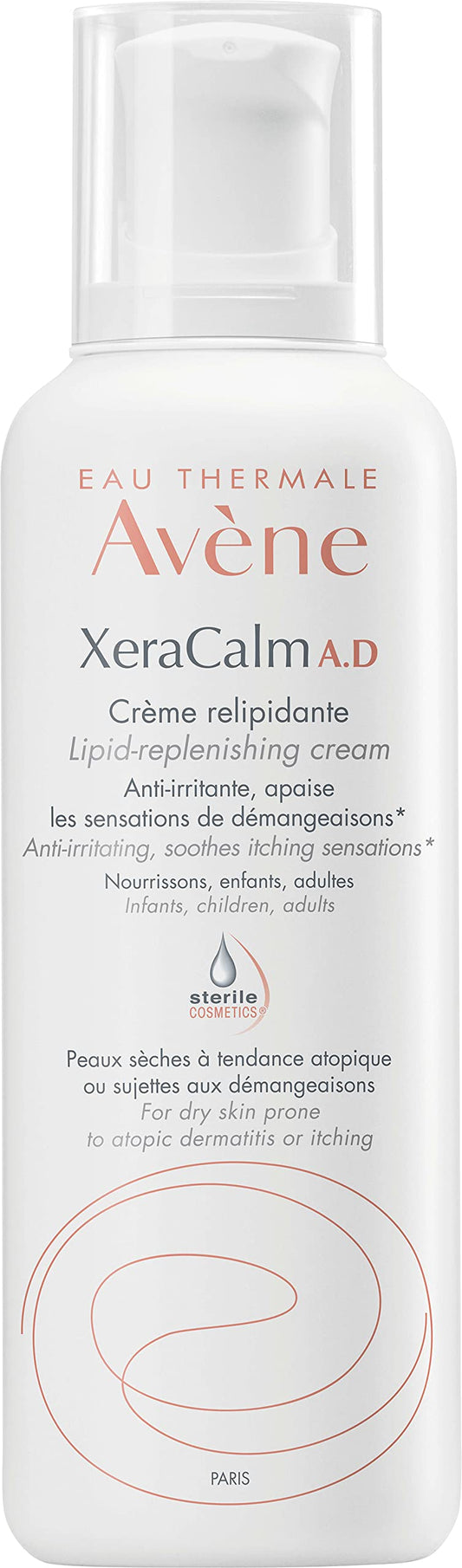 Avène Xeracalm A.D Crema Relipidizante, Piel Seca, 400ml