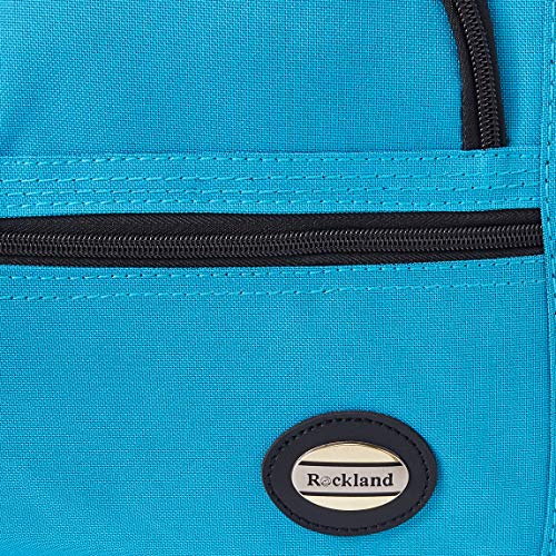 Bolsa de Lona con Ruedas Rockland Turquesa 7.62