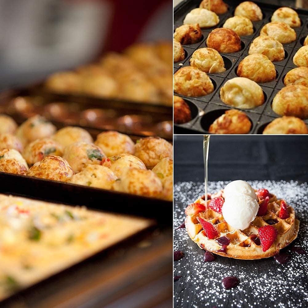 Jadeshay Embudos para Cocina, Dispensador de Masa para Hotcakes Dispensador de Masa para Takoyaki Embudo de Acero Inoxidable con Soporte, Perfecto para Cocinas Profesionales, Pastelerías y Juice Shops