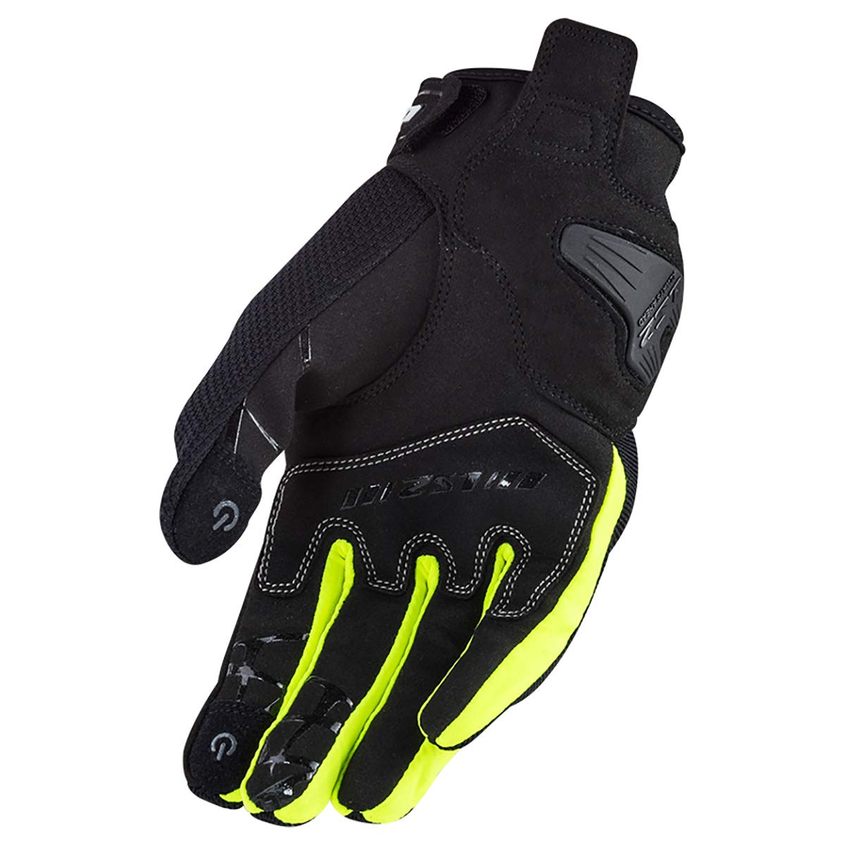 LS2 Helmets Dart 2 - Guantes para Hombre/Mujer (Amarillo/Negro, Small)