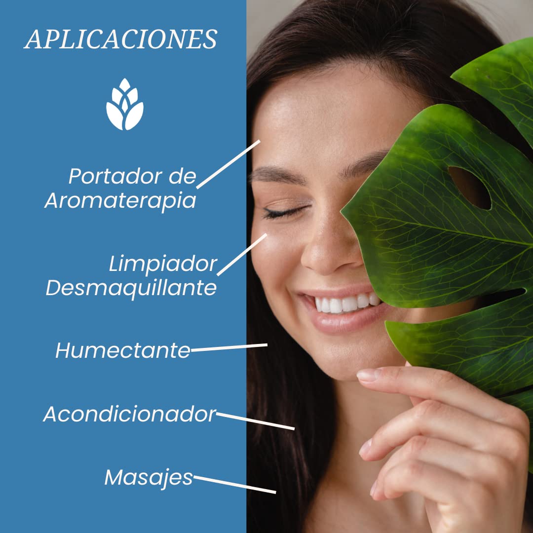 Aceite de Coco Fraccionado LilaLavanda Natural Puro Sin Aromas Añadidos Prensado en Frío