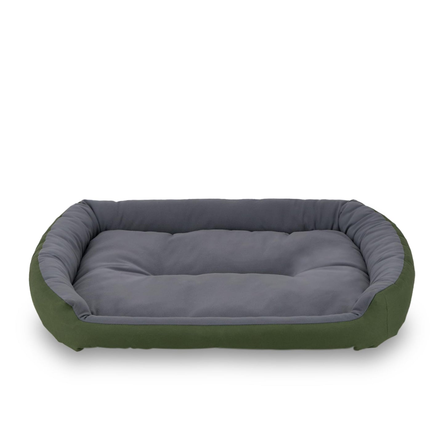 Cama para Perro PETS APPAREL HILLS Verde Gris Resistente Confortable Relleno Suave Large