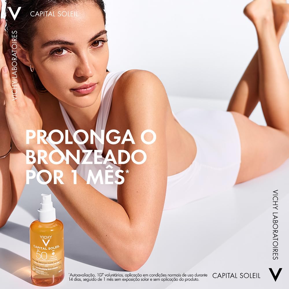 Agua Solar Bronceadora Vichy FPS 50 200ml