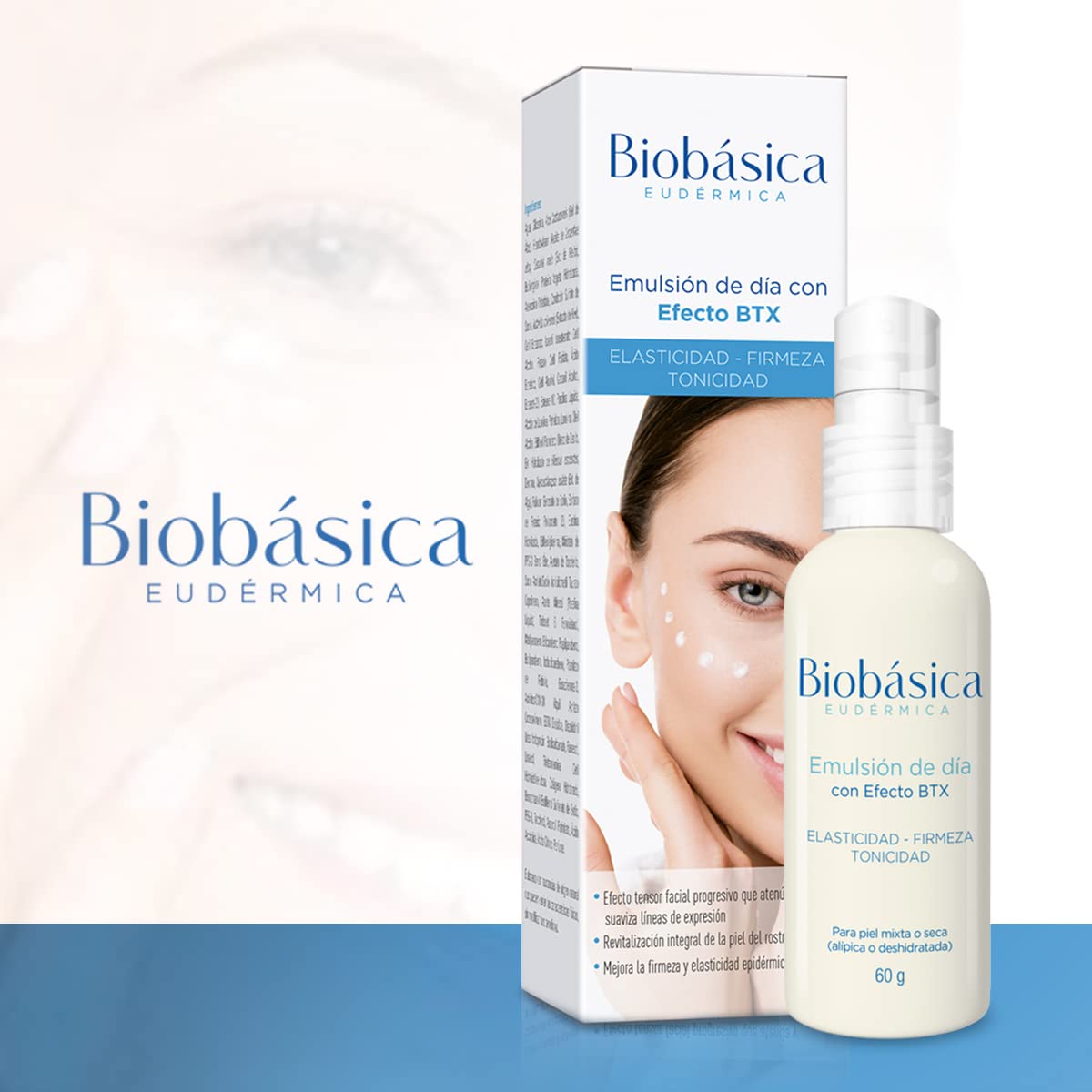 Emulsión de día con efecto BTX | revitalizante | previene líneas de expresión | reduce líneas de expresión existentes.
