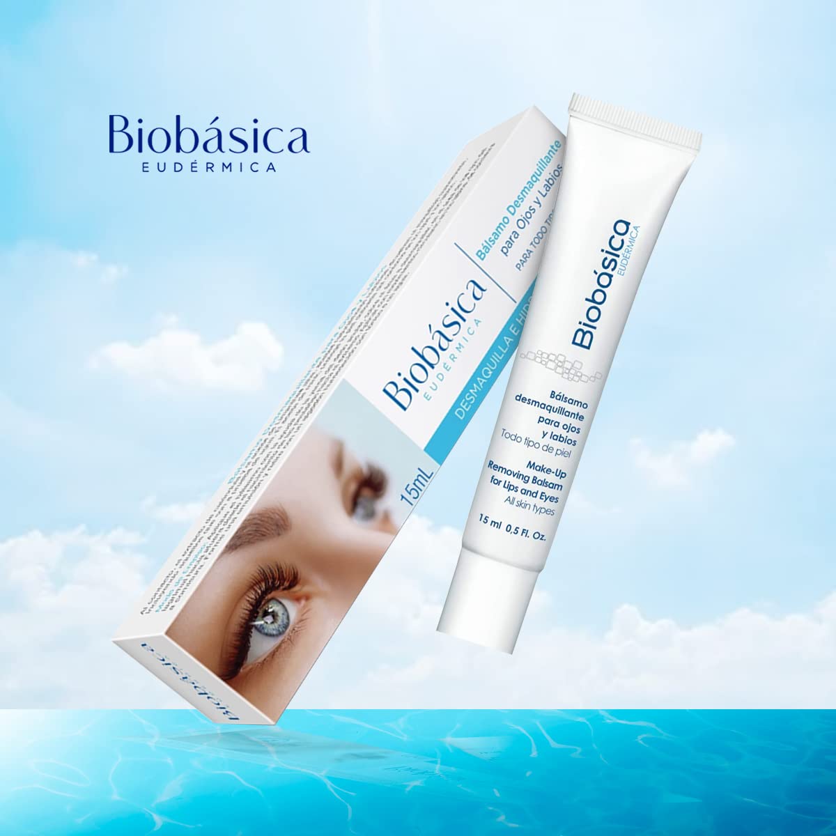 Bálsamo desmaquillante para ojos y labios | limpiador | protector | tonificante | hidratante.