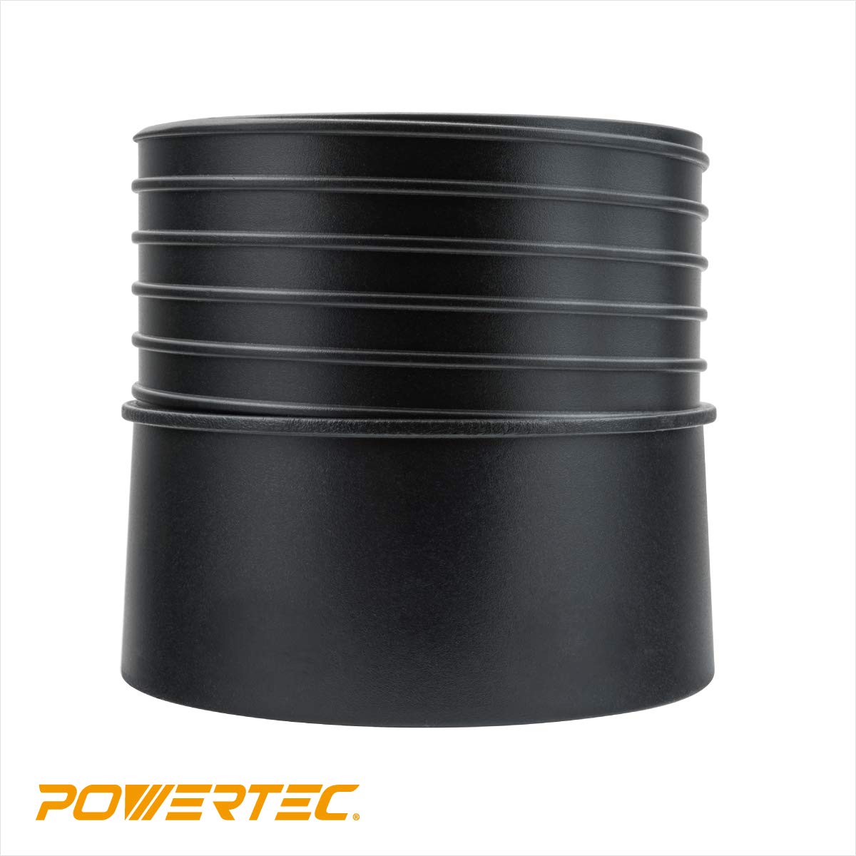 Adaptador de Conexión Rápida POWERTEC 70286 en Negro con Extremo Roscado para Zurdos
