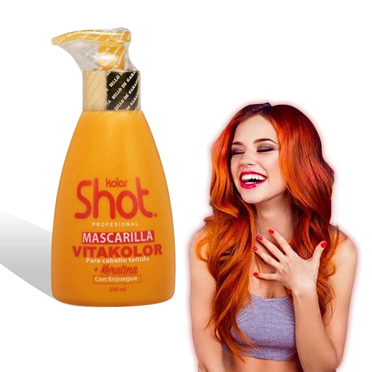 Mascarilla para Cabello Teñido Vitakolor UV Keratina hidratante 250ml