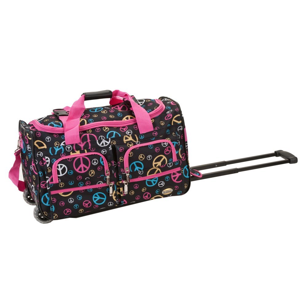 Bolsa de Viaje Rockland 22 Pulgadas Peace Enrollable