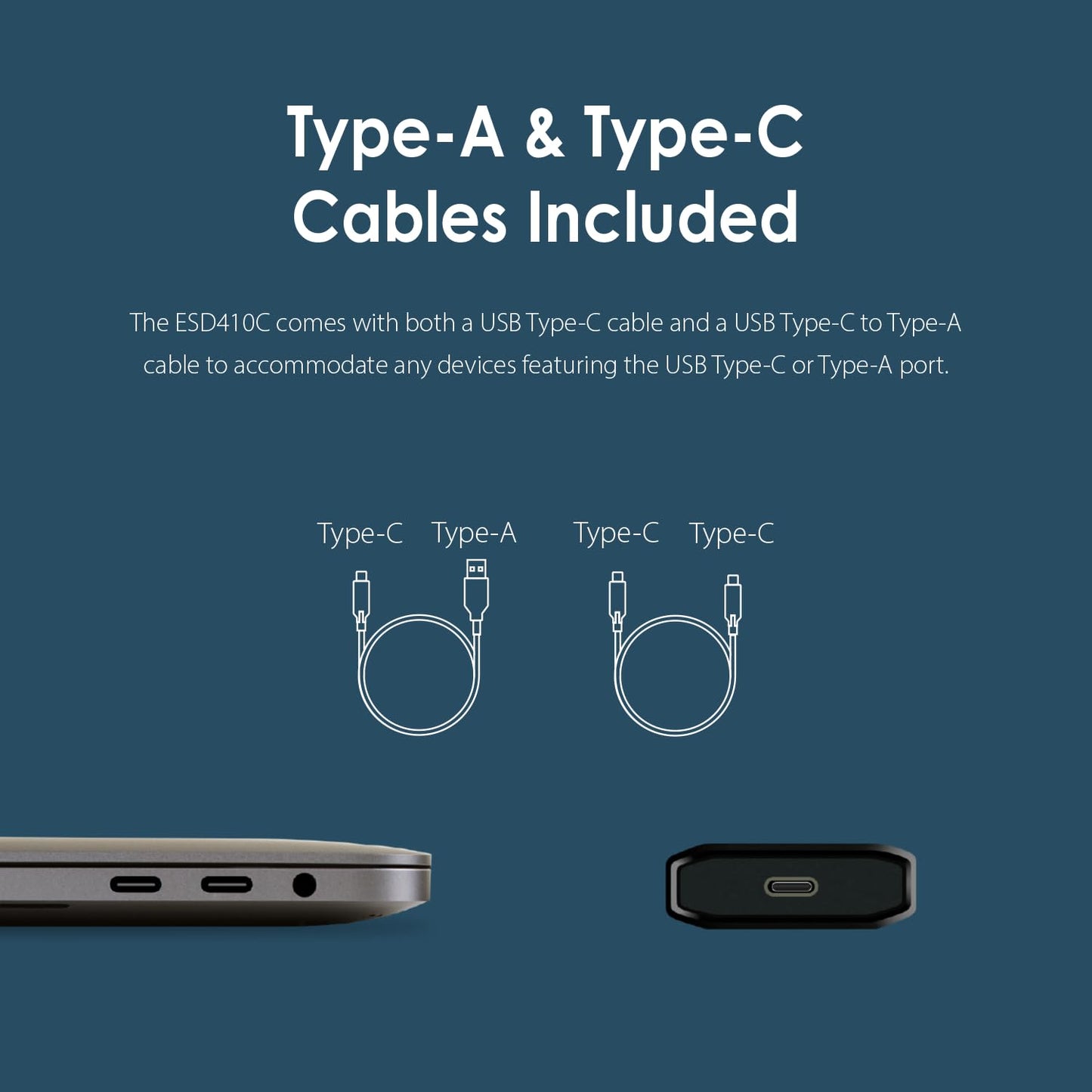 Disco Duro Portátil Transcend 2TB USB Type-C 20Gbit/s