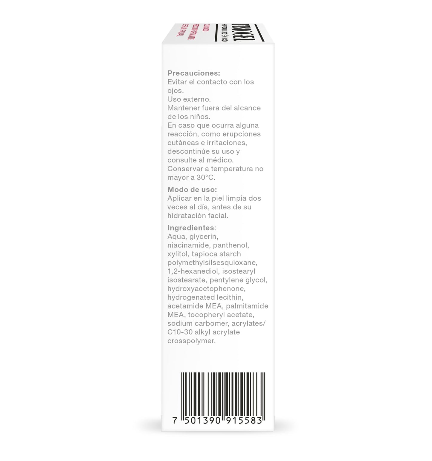 Fisiogel serum facial | suero para la piel | tratamiento mascarillas | cuidado reconfortante | Serum Hidratante | Piel Seca-sensible | Enrojecimiento | 30 ml