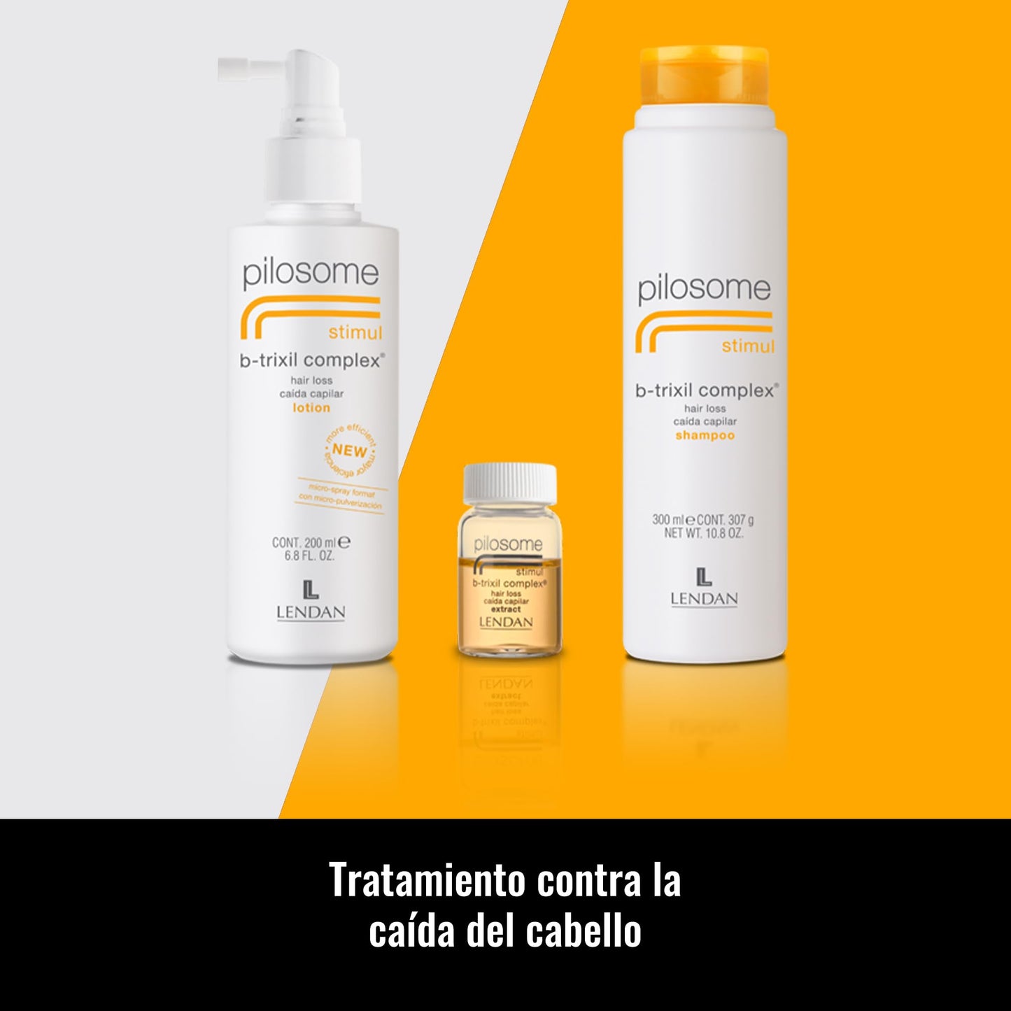 Shampoo Pilosome Lendan Anticaída para Hombre