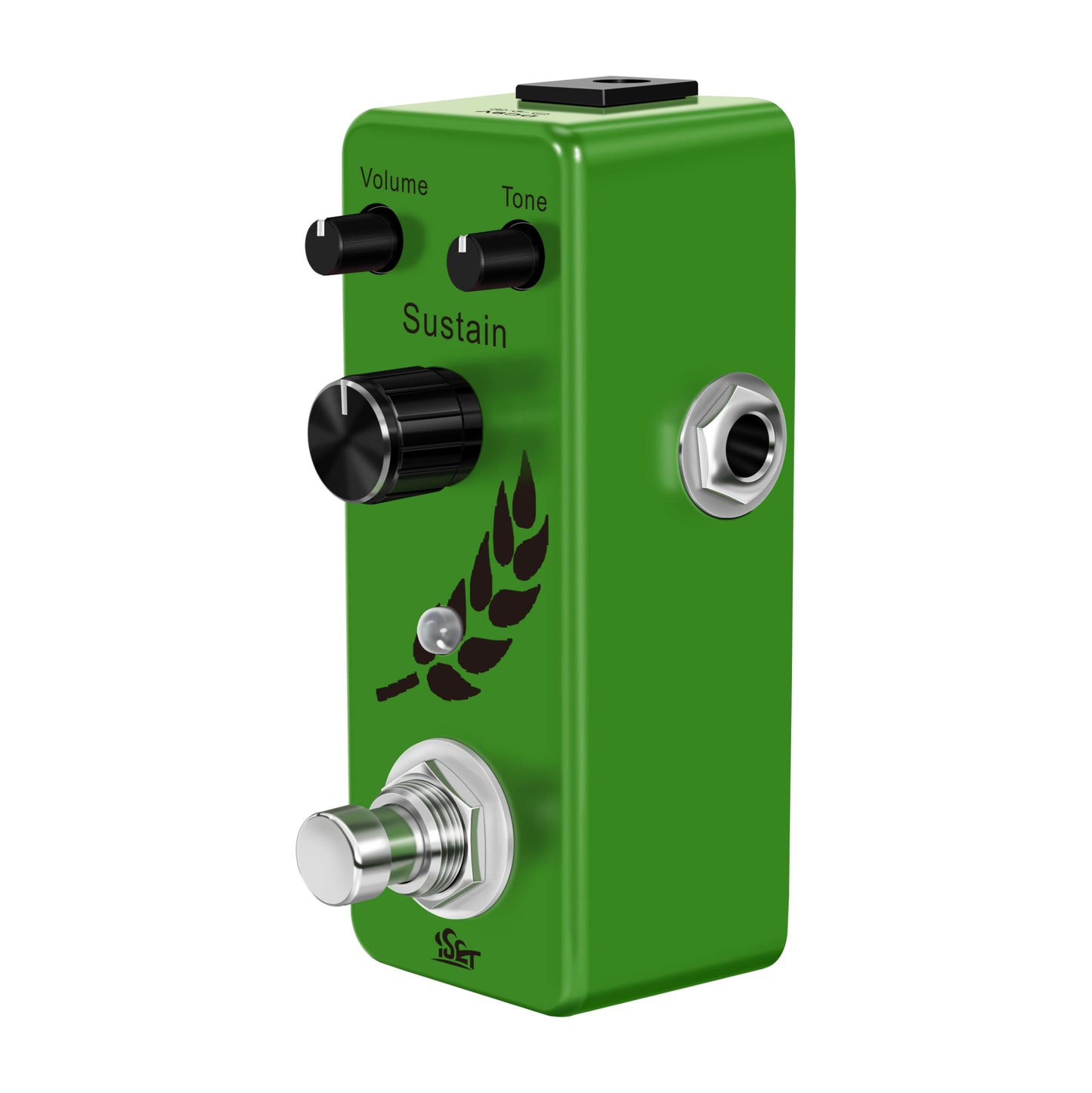 ISET Pedal de efectos de guitarra Wheat Fuzz para bajo de guitarra eléctrica True Bypass